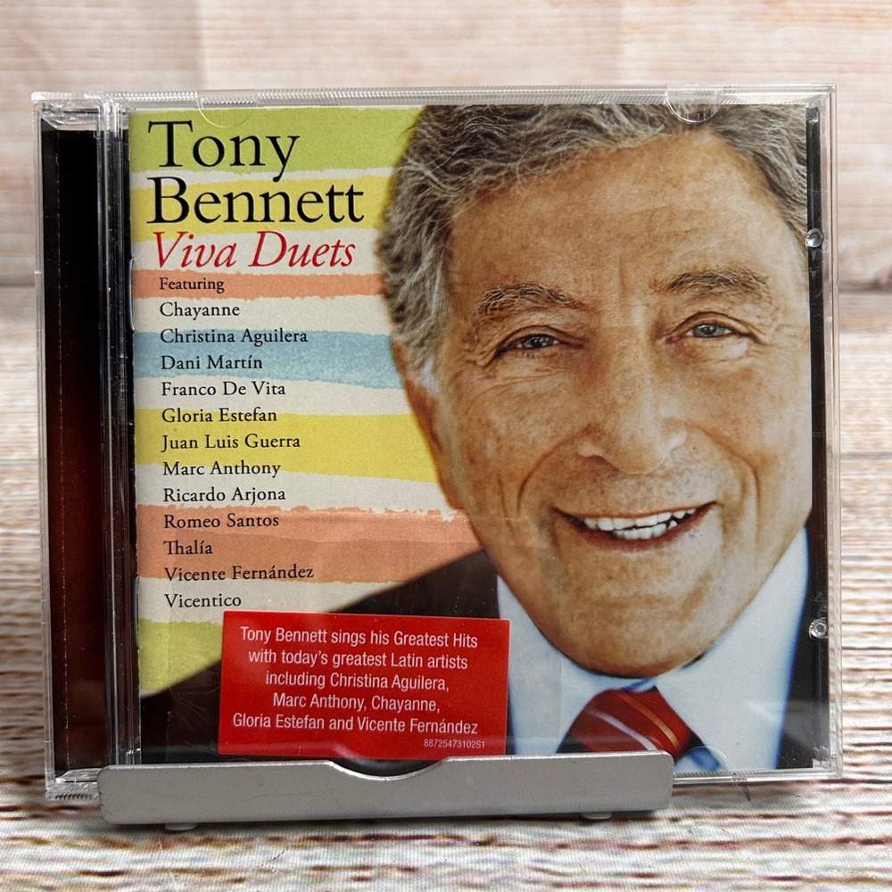 Tony Bennett Viva Duets CD 2012 Columbia Records Latin Pop‎ Jazz